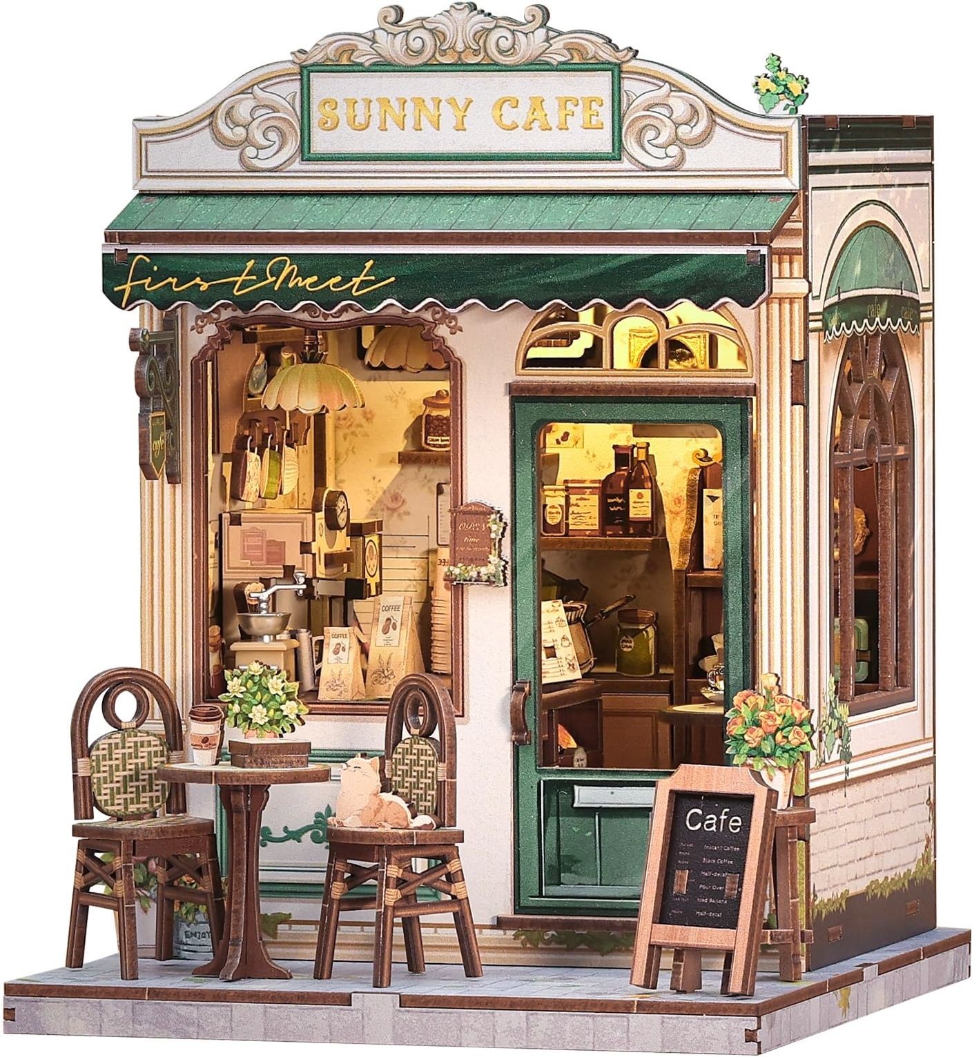 Merchandising Cutebee: Sunny Cafe (Book Nook)