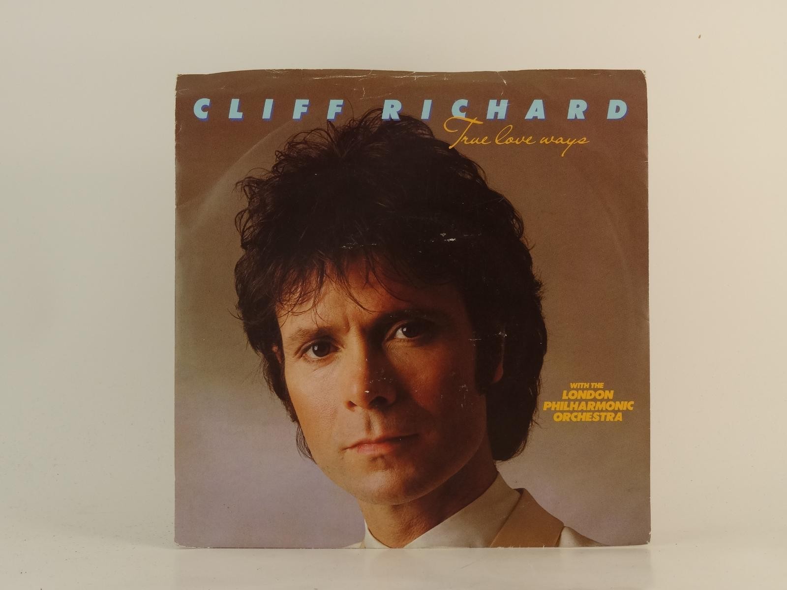 CLIFF RICHARD TRUE LOVE WAYS (88) 2 Track 7" Single including Picture Sleeve EMI