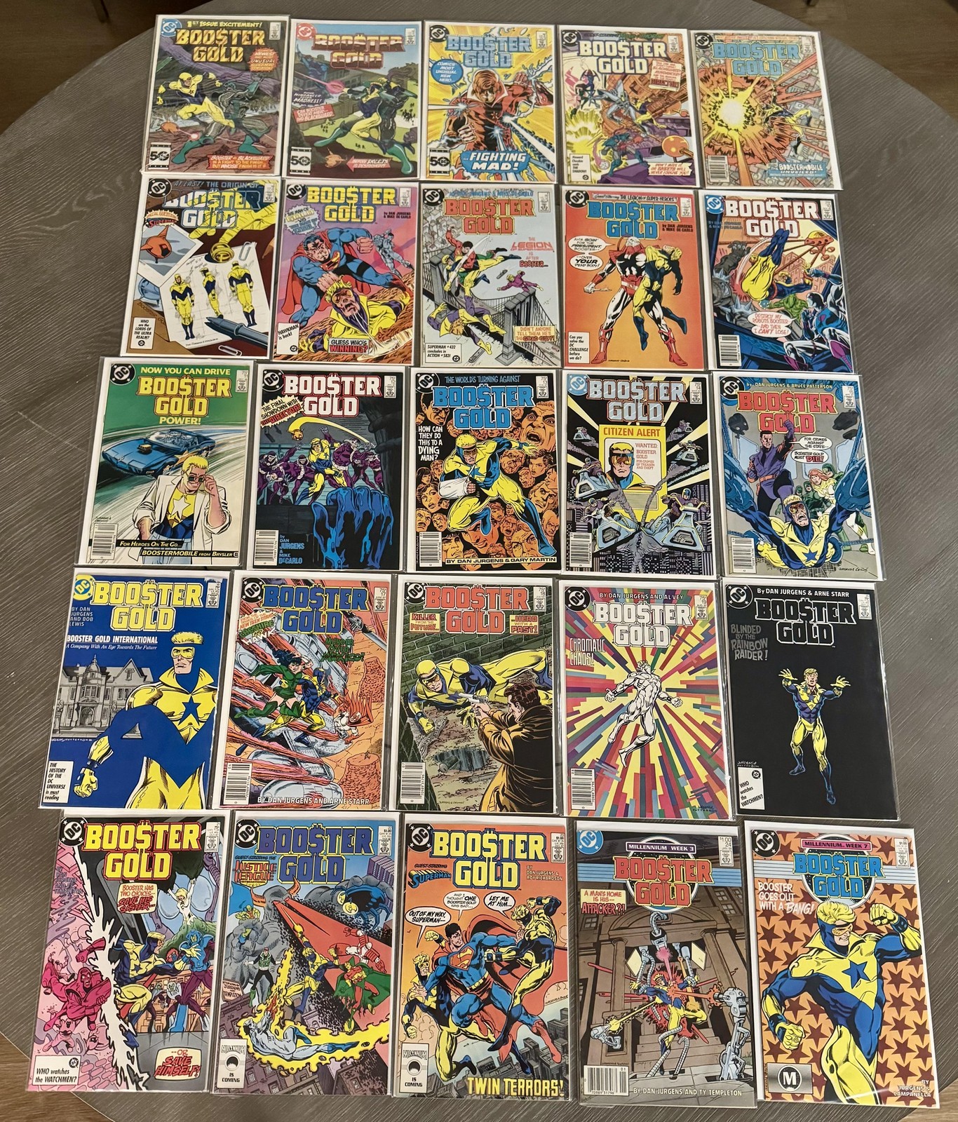 Booster Gold Vol. 1 #1-25 1986 DC COMICS serie completa Jurgens età del rame