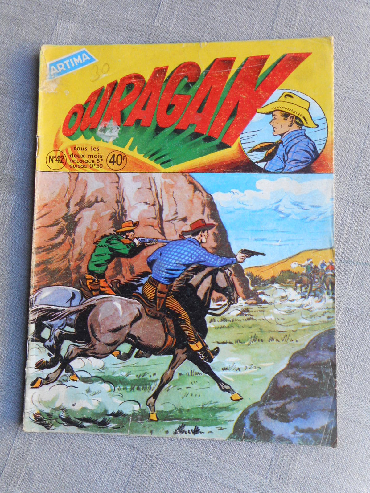 ARTIMA OURAGAN N°42 1ere SÉRIE 1958 EN ÉTAT CORRECT