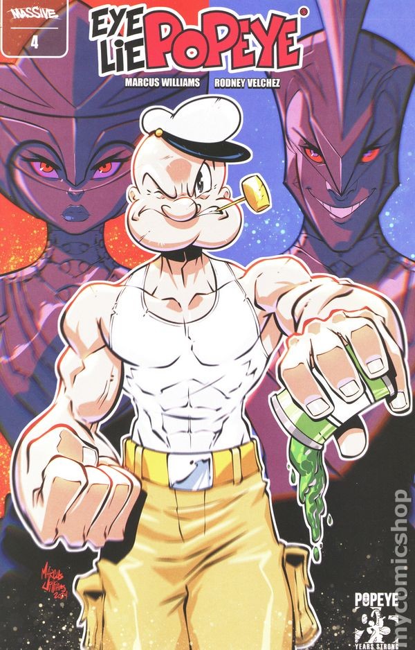 Eye Lie Popeye #4A quasi nuovo 2025 immagine stock