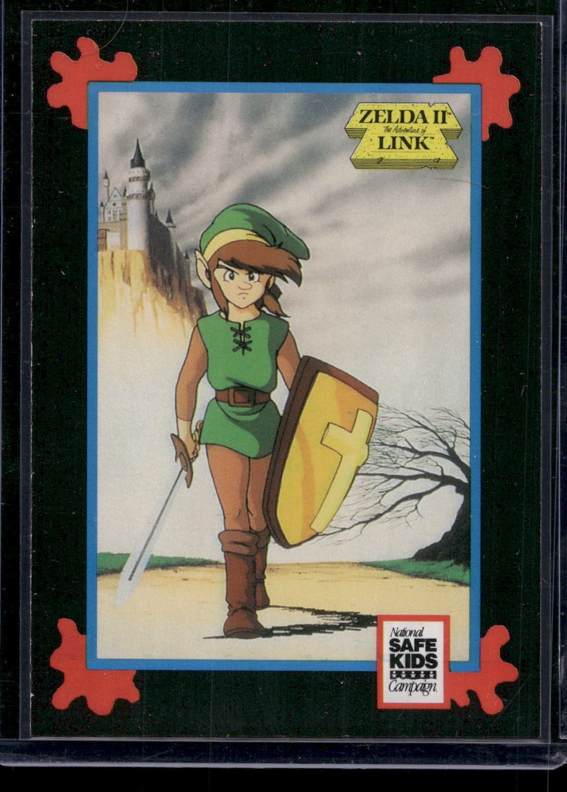 1991 Impel Nintendo Legend Of Zelda The Adventures Of Link II Safe Kids