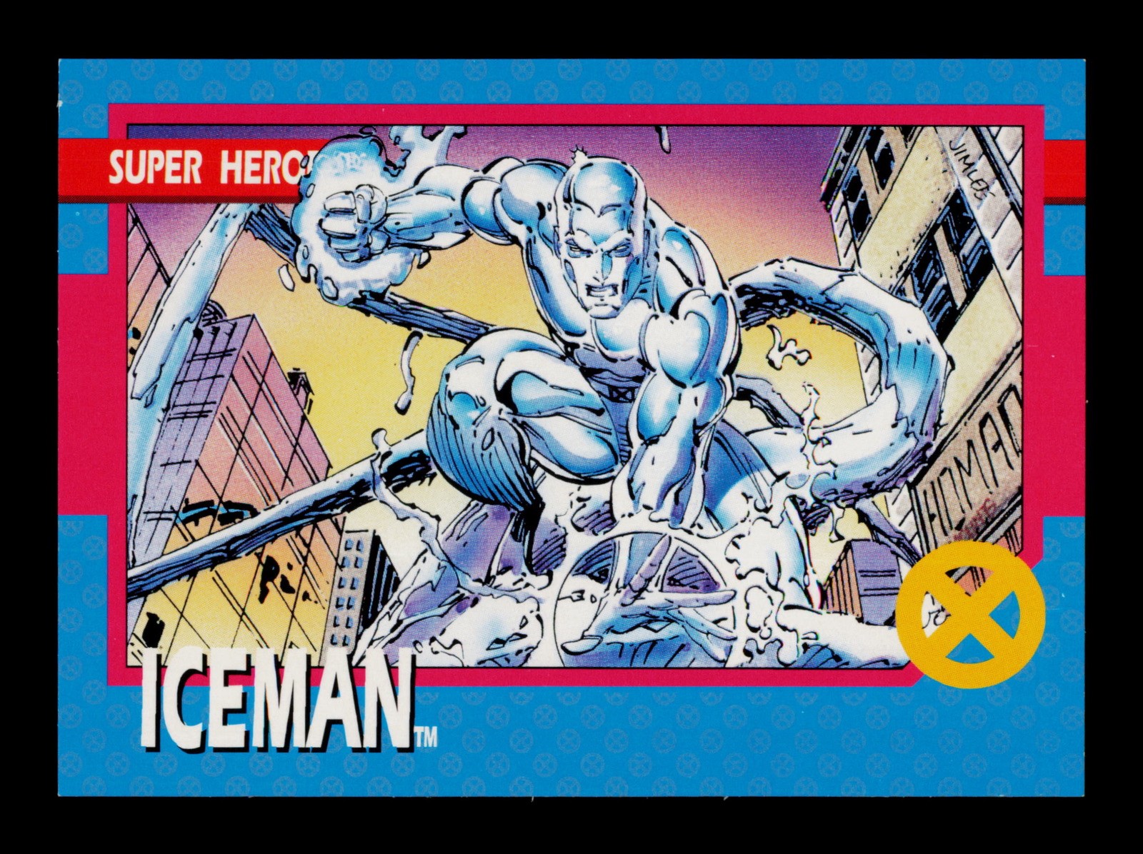 Iceman 4 Super Heroes Marvel X Trading Card TCG CCG