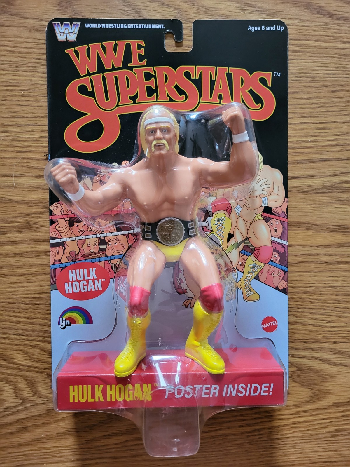 WWE LJN MATTEL SUPERSTARS BLACK CARD HULK HOGAN, Ultimate Warrior, Stone Cold