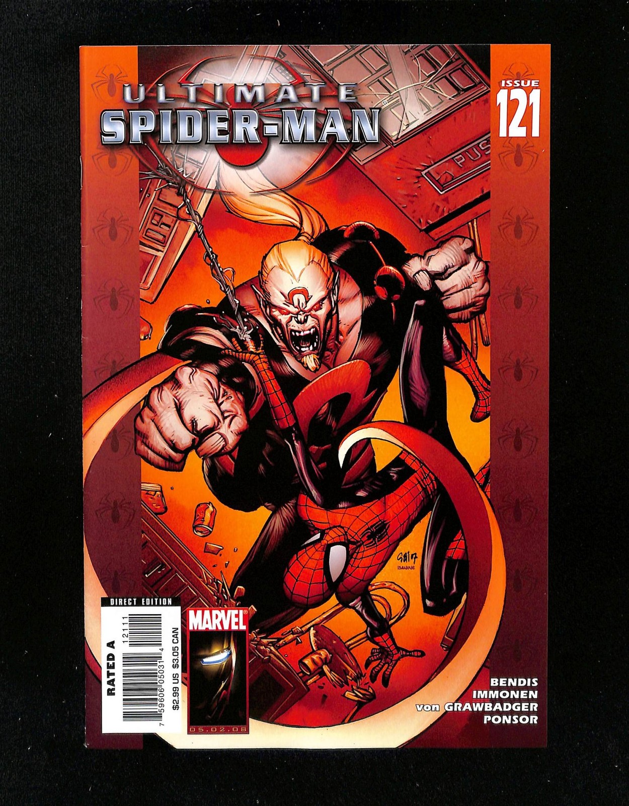 Ultimate Spider-man #121 Marvel 2008