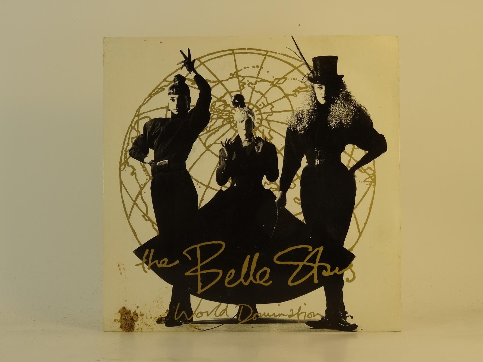 THE BELLE STARS WORLD DOMINATION (1) (56) 2 Track 7" Single plus Picture Sleeve 