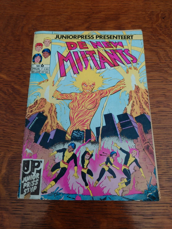 Vintage strip. De New mutants.