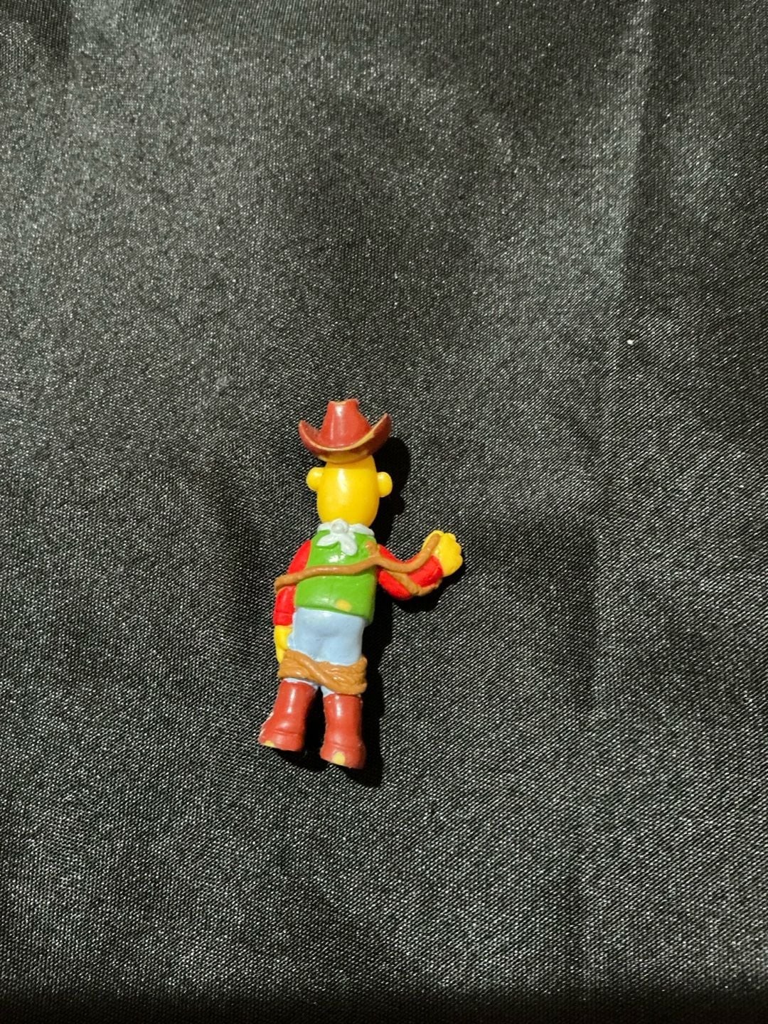 Modellino Vintage Jim Henson Productions Applause Sesame Street Cowboy Bert PVC