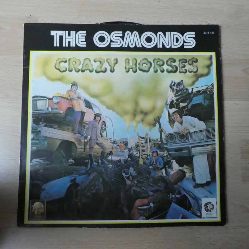 The Osmonds – Crazy Horses (1972 MGM Records) 33t polydor MGM Vinyl LP
