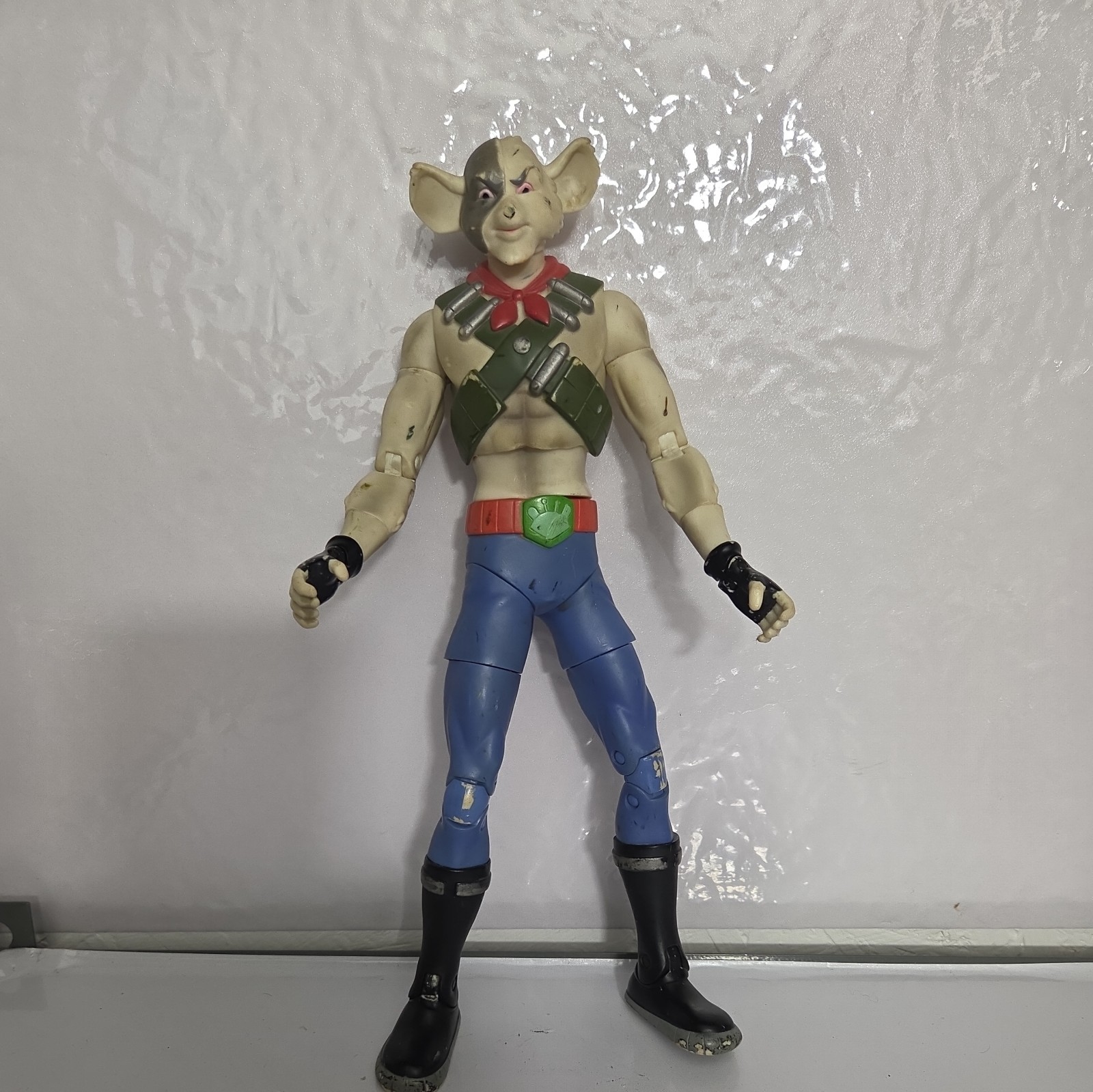 Modellino Vintage Biker Mice From Mars Vinnie Alto 12" Mega Mice Jumbo 2006