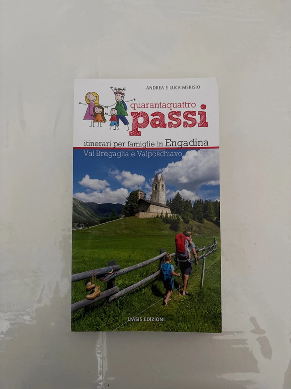 Libro “quarantaquattro passi itinerari in Engandina”