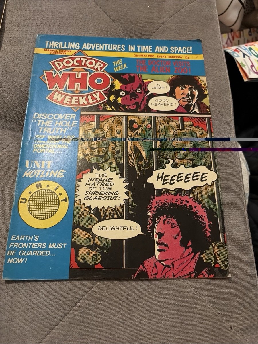Doctor Who Weekly Issue 32 21st May 1980 Marvel UK Vintage