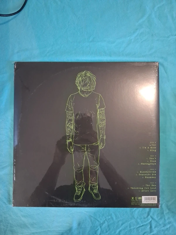 Vinyl Ed Sheeran limited edition X