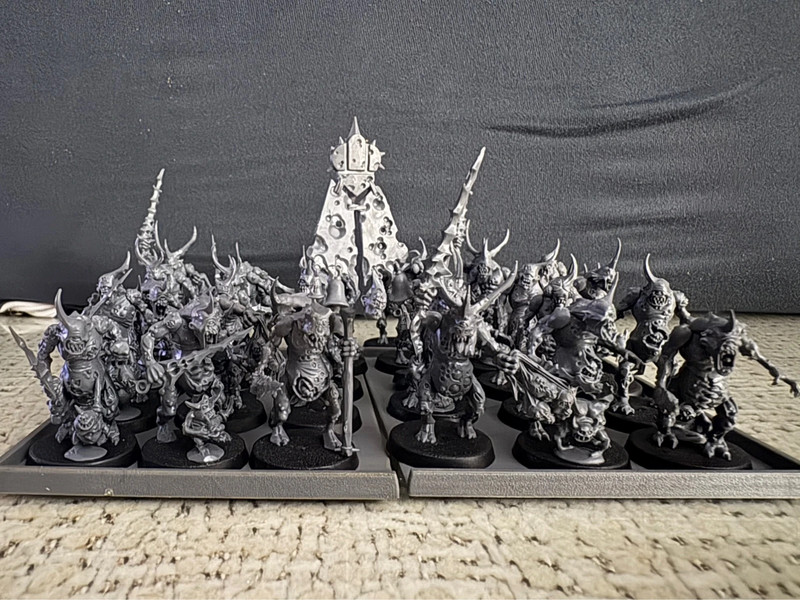 30 Portadores Plaga / Plaguebearers Nurgle