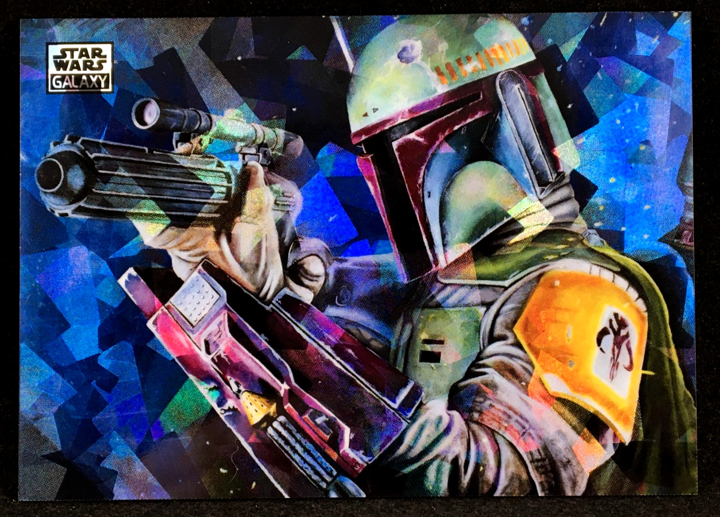 Boba Fett 2026 Topps Chrome Star Wars Galaxy ATOMIC REFRACTOR /150 #81
