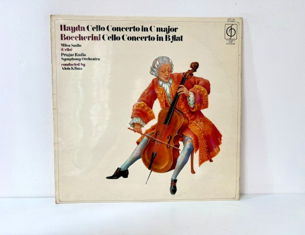Joseph Haydn - Cello Concerto In C Major 12" Classical Vinyl LP Miloš Sádlo