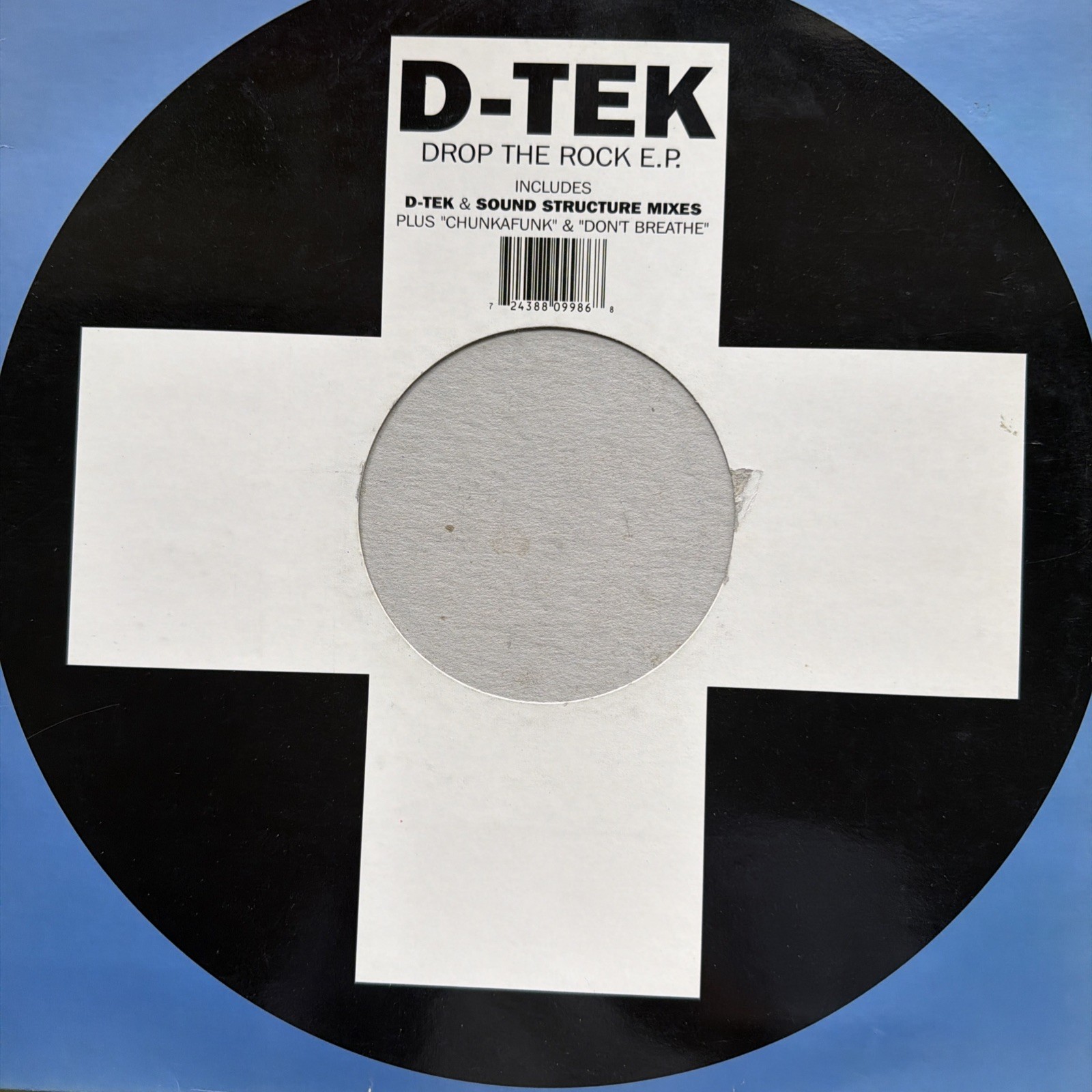 D-TEK - Drop The Rock 12" Vinyl Single