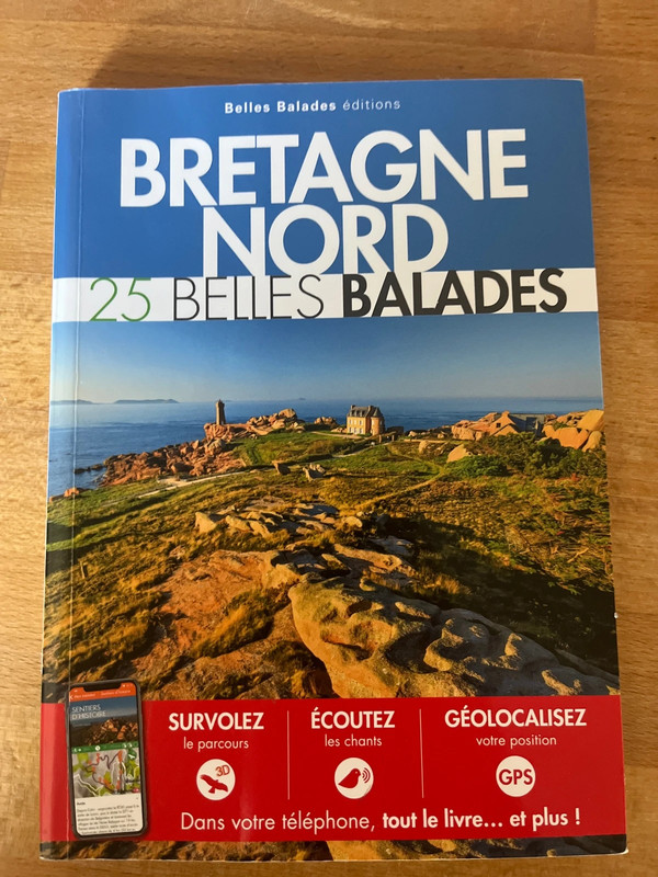 Bretagne Nord 25 belles balades livre neuf