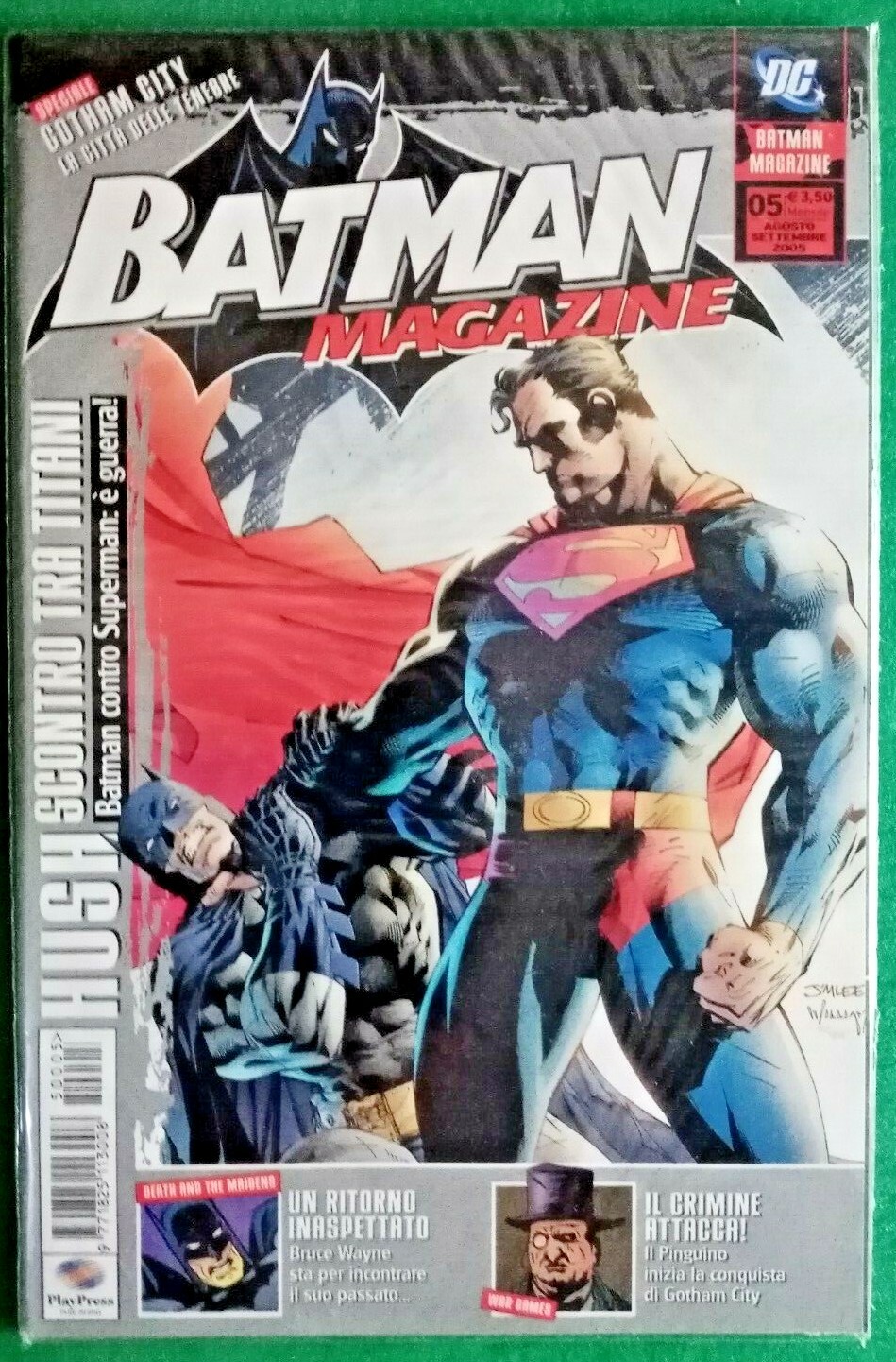  FUMETTO DC PLAY PRESS,BATMAN MAGAZINE  N.5-NEW-RIF.5190 
