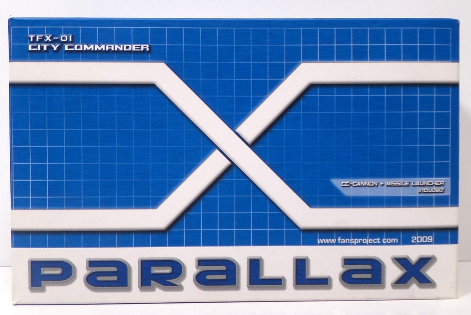 Fansproject Parallax TFX-01 City Commander Set Di Rimorchio 2009 3rd Party