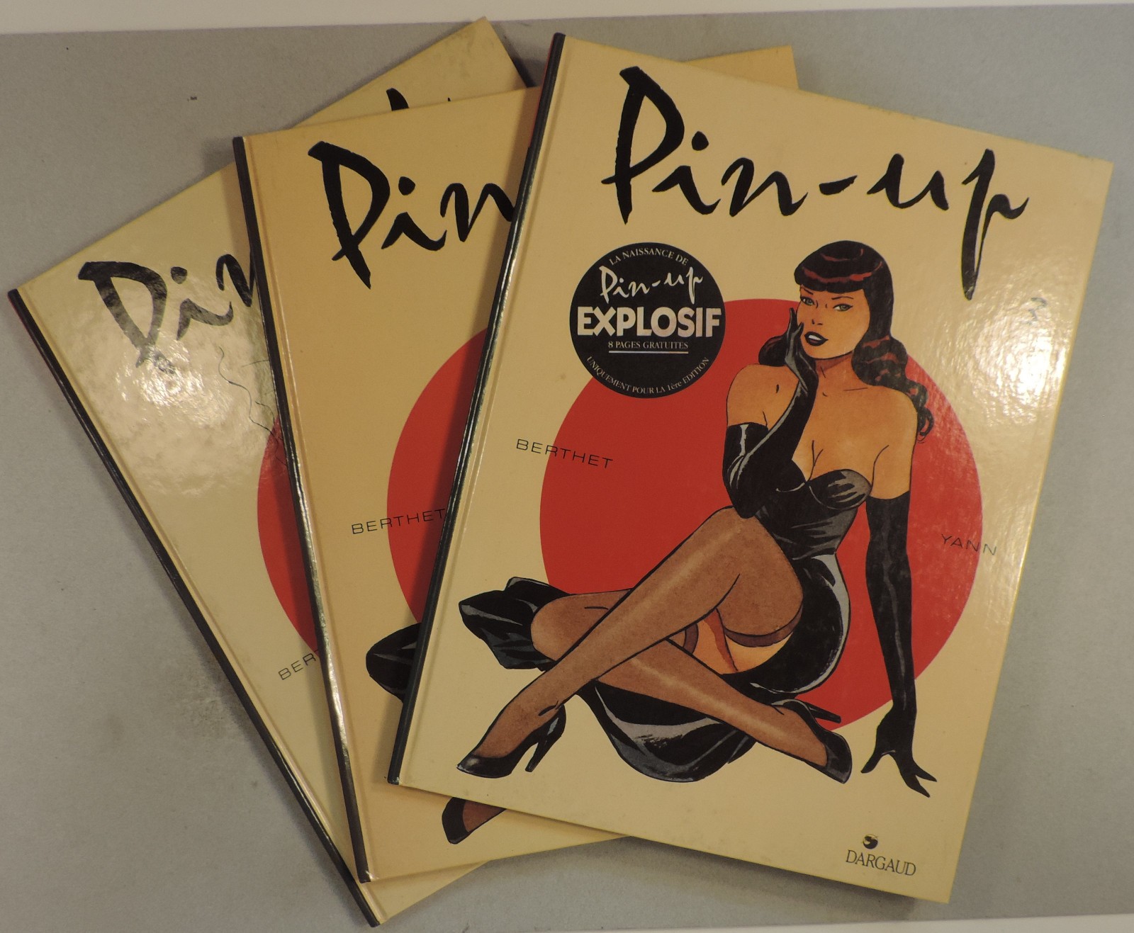 Pin Up 3 premiers volumes Berthet Yann Dargaud EO