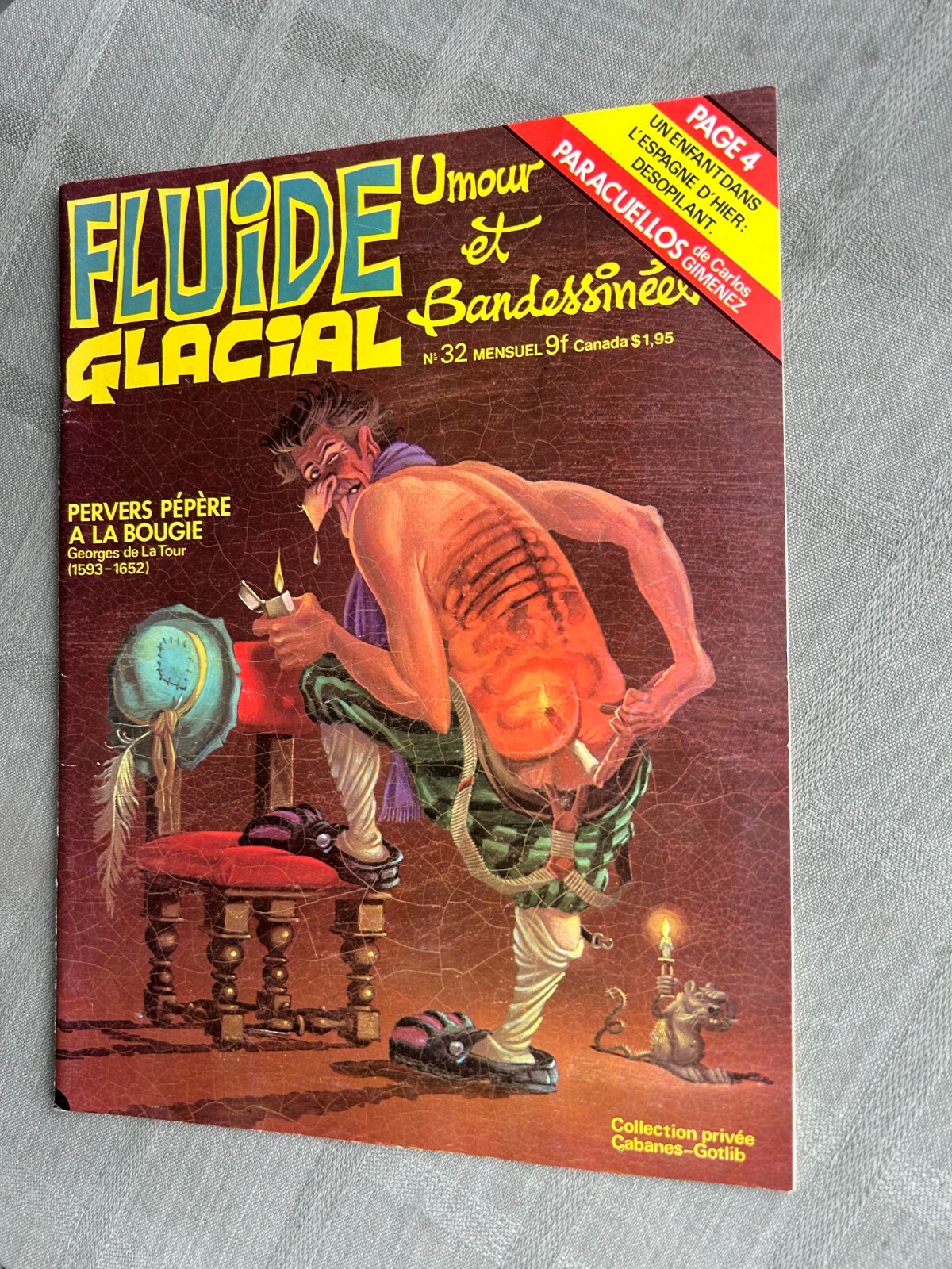 FLUIDE GLACIAL N°32 FÉVRIER 1979 EN BON ÉTAT