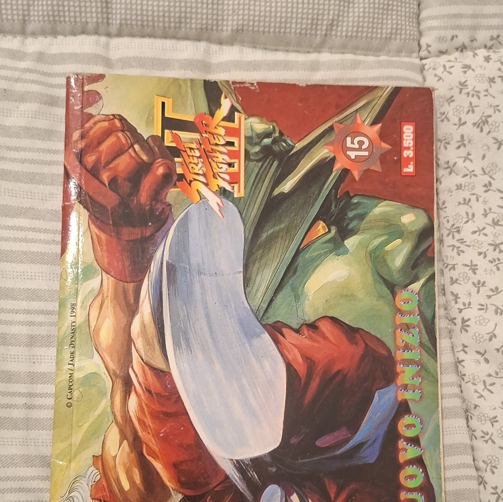 Capcom Street Fighter II n. 15 (1996) copertina morbida a colori Italiano