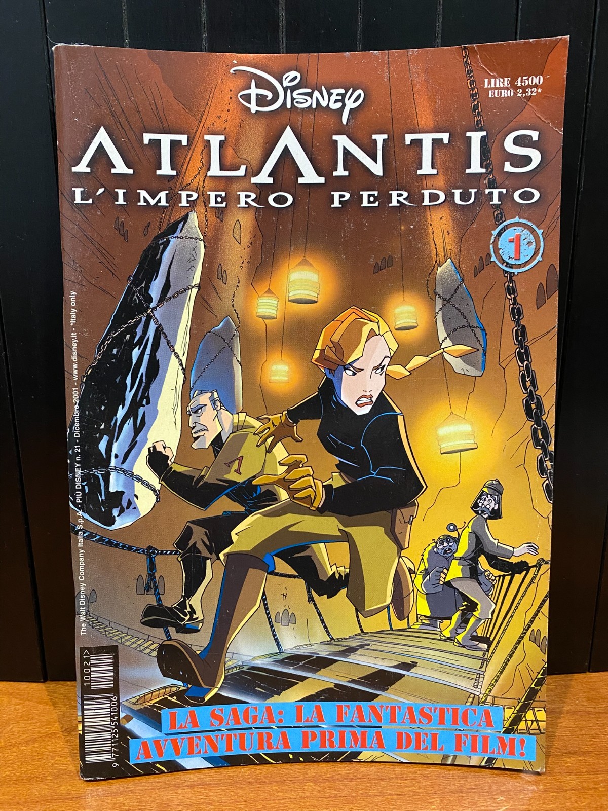 ATLANTIS L'IMPERO PERDUTO 1 EDIZIONE WALT DISNEY 2001