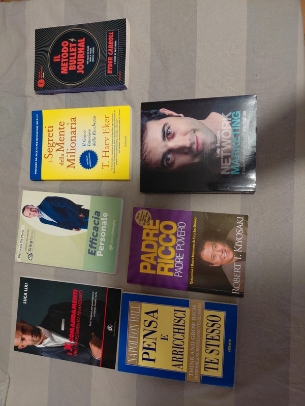 Lotto 7 Libri Crescita Personale, Finanza e Business – Bestseller Assoluti