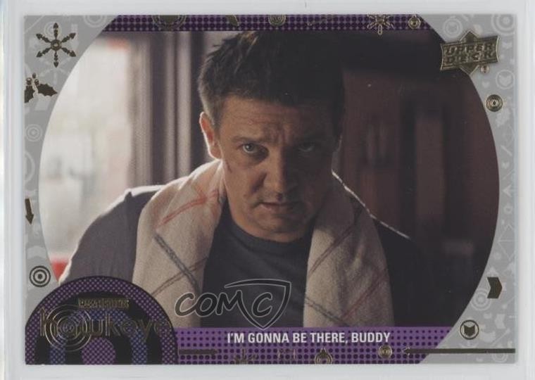 2023 Marvel Studios Occhio di Falco Argento Clint Barton I'm Gonna Be There Buddy 5ao