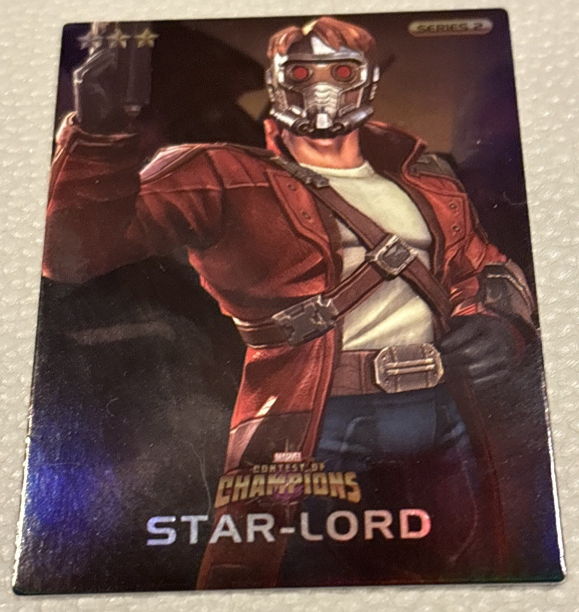 STAR-LORD Guardians Galaxy, Marvel Contest of Champions Arcade Series 2 Card #62