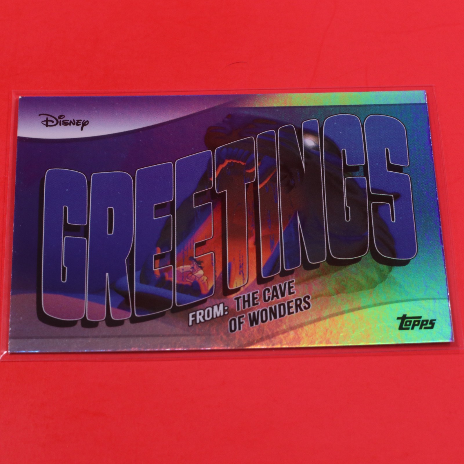 2025 Topps Disney Wonder Greetings From Insert GF-17 The Cave of Wonders