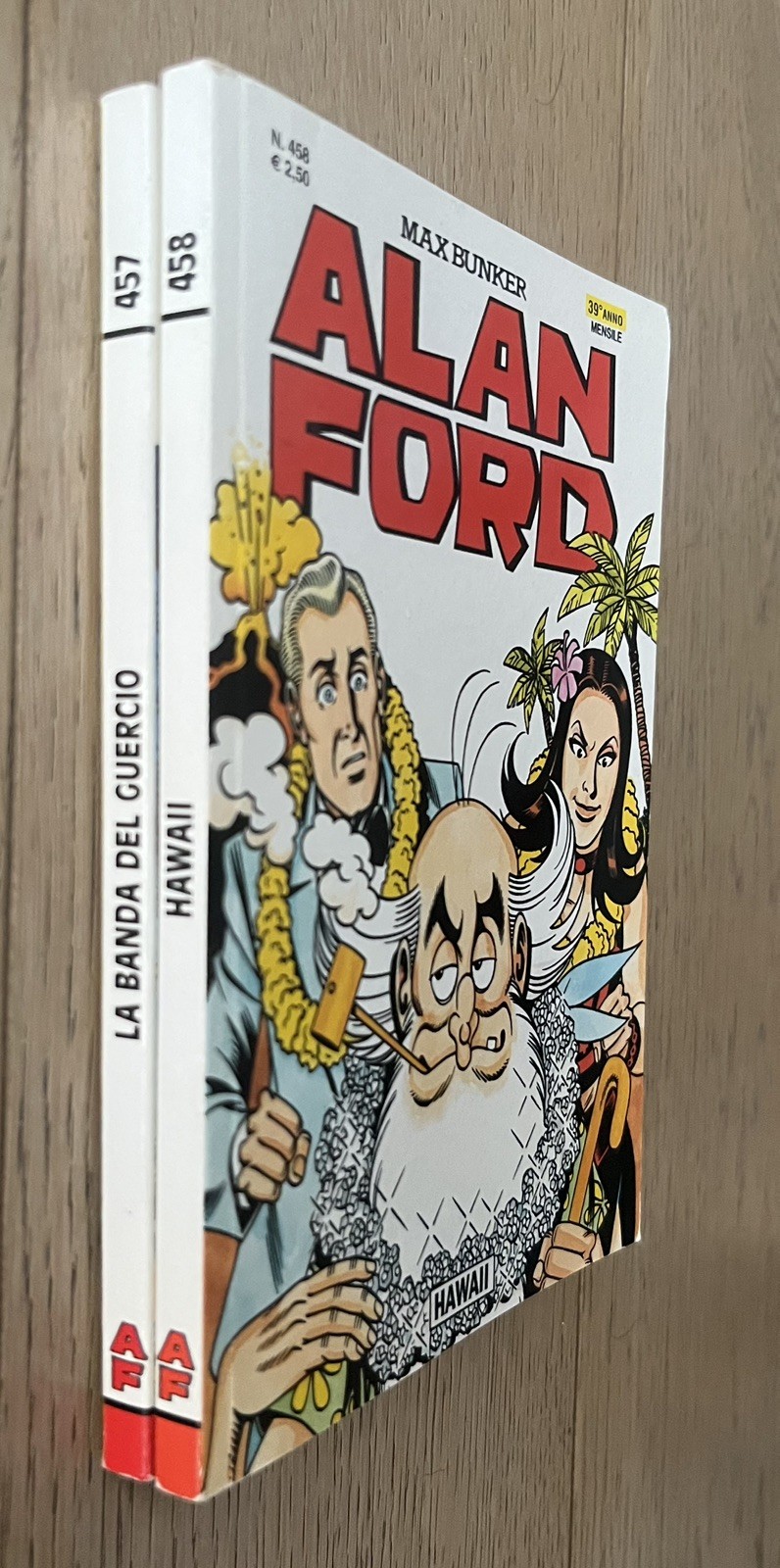 LOTTO ALAN FORD N° 457 458 EDICOLA
