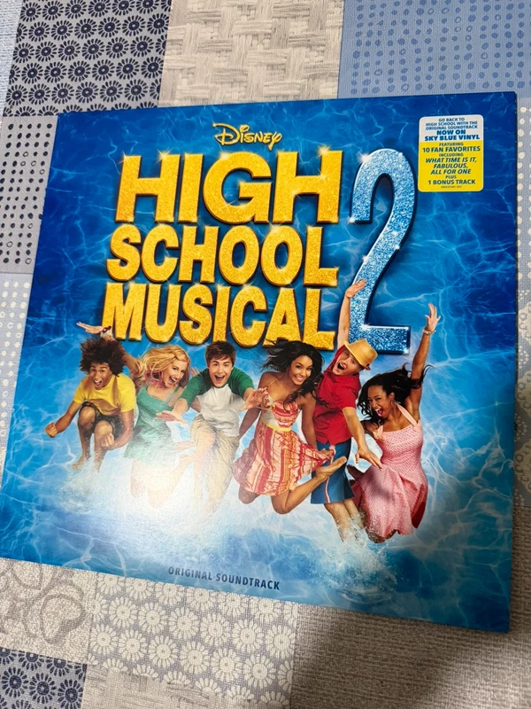 High School Musical 2 - Vinilo azul cielo