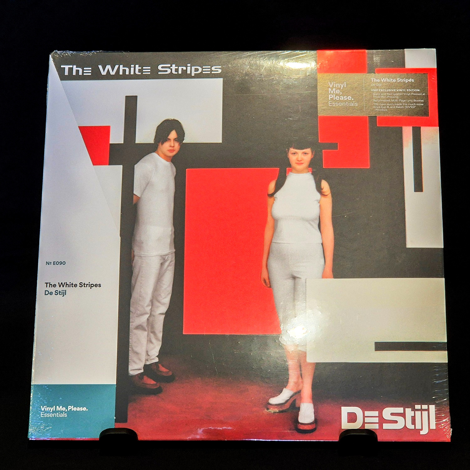 THE WHITE STRIPES - DE STIJL Vinyl Me Please RED BLACK SPLATTER LP Rock VMP