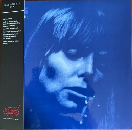 Joni Mitchell -  Blue - NEW AUDIOPHILE 180 GRAM RECORD LP VINYL INDIE EXCLUSIVE