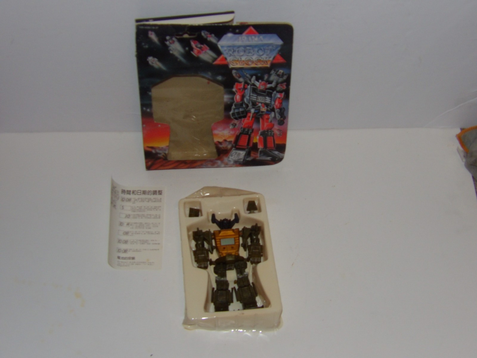 OROLOGIO ROBOT COMPLETO MULTI-FORCE 14 DIACLONE NON TESTATO TRASFORMATORE ORIGINALE