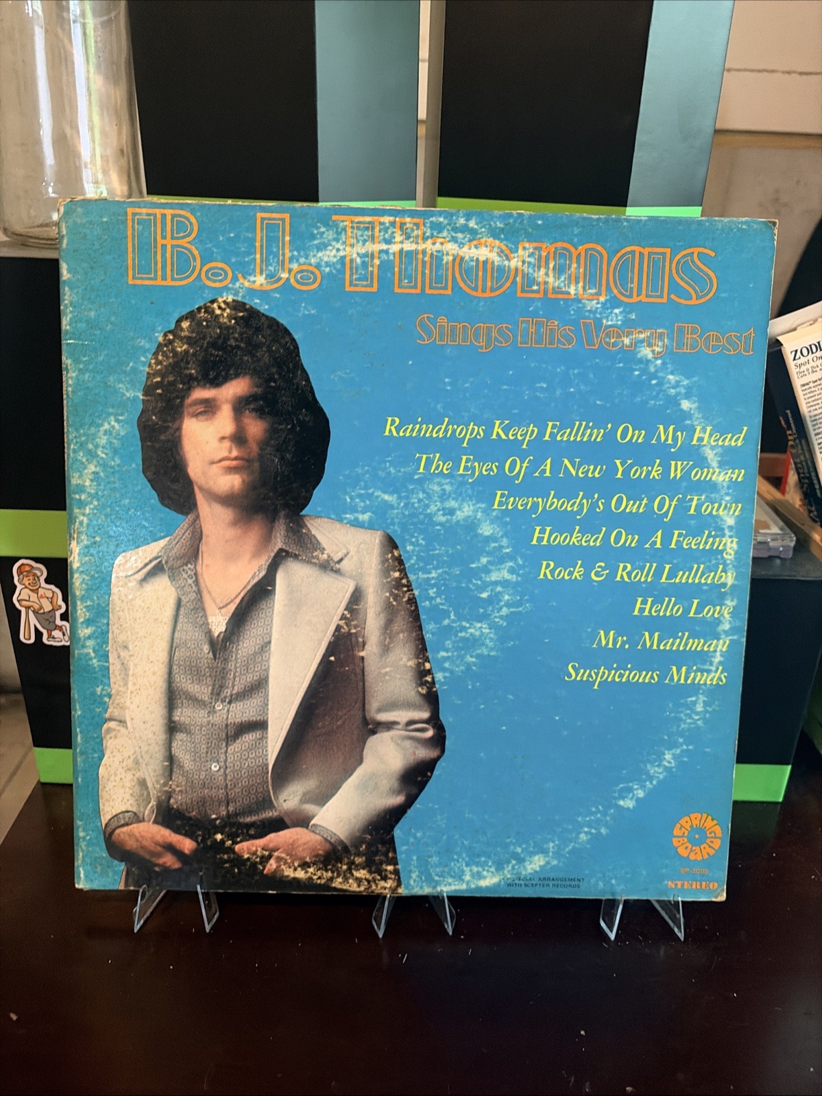 B.J. Thomas Sings His Very Best, Vinyl Records LP