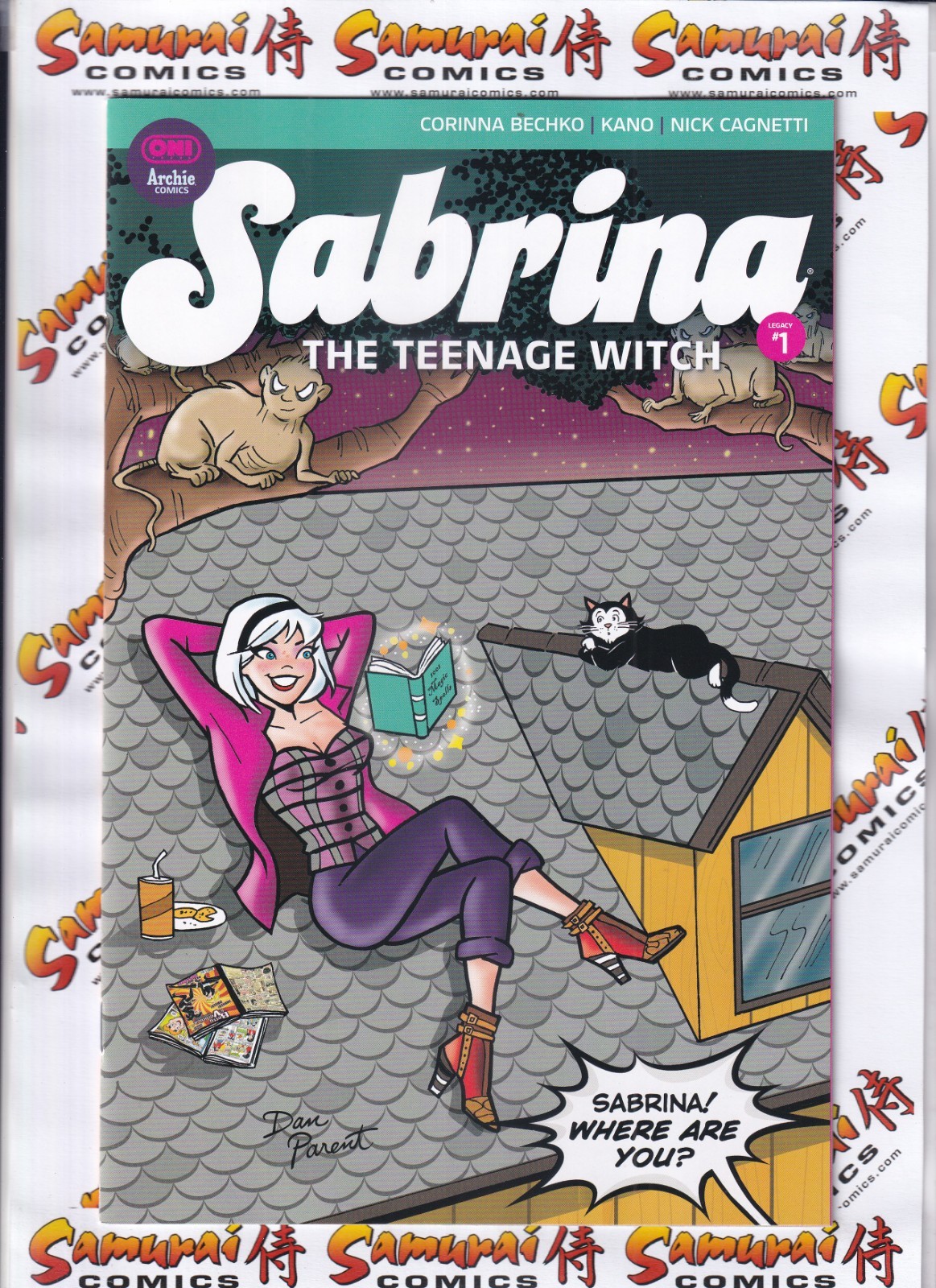 Sabrina The Teenage Witch #1 1:20 Dan Parent variante classica scansioni reali!