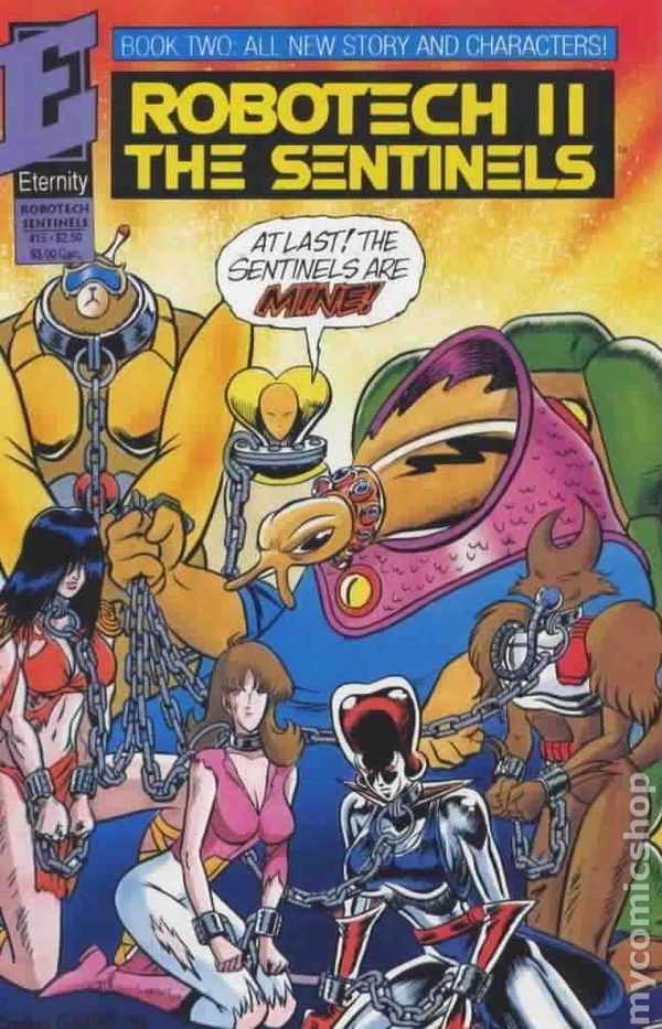 Robotech 2 Le Sentinelle Libro 2 #15 FN 1992 Immagine Stock
