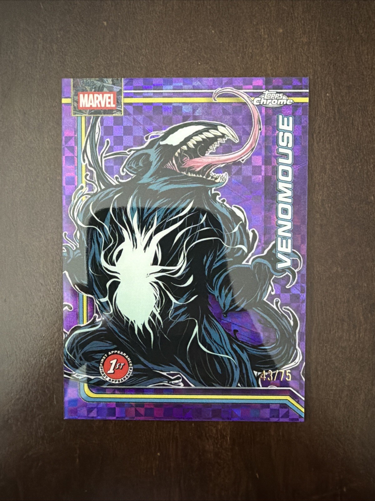 Venomouse 1st Appearance Purple X-Fractor /75 2026 Topps Chrome Marvel #189