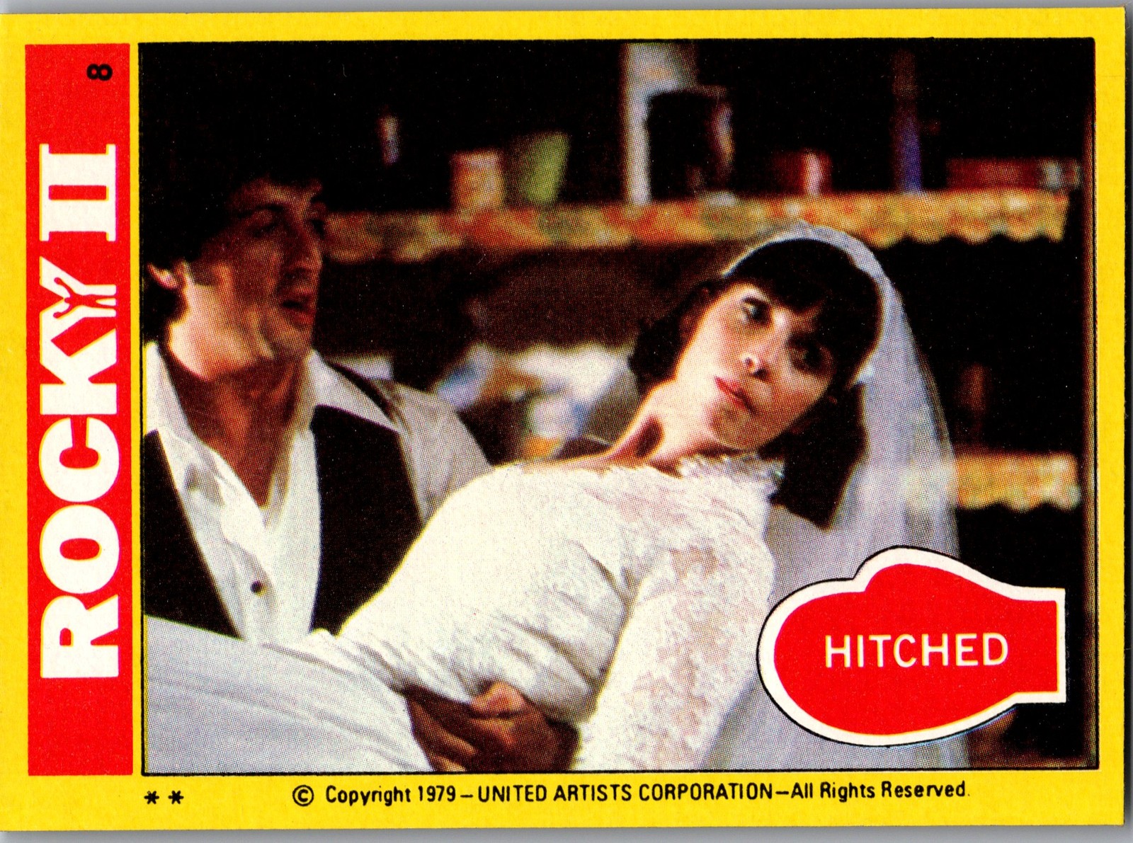 1979 Topps Rocky II #8 Hitched