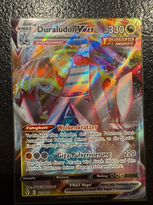 Pokemonkarte Duraludon VMax