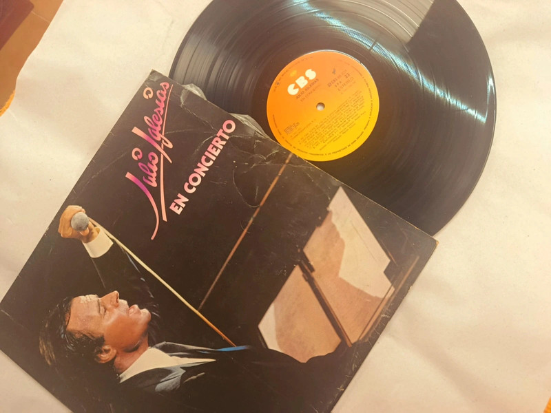 Disco vinil Júlio Iglesias