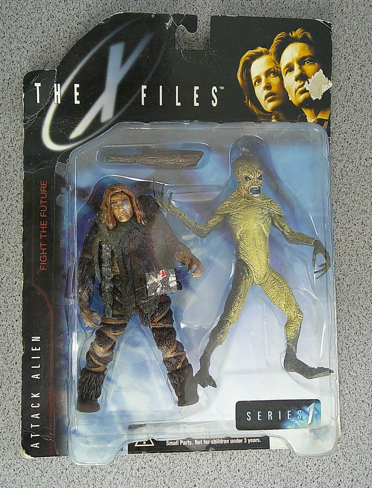 The X-Files Agent Scully & Alien Action Figure Set Serie 1 McFarlane
