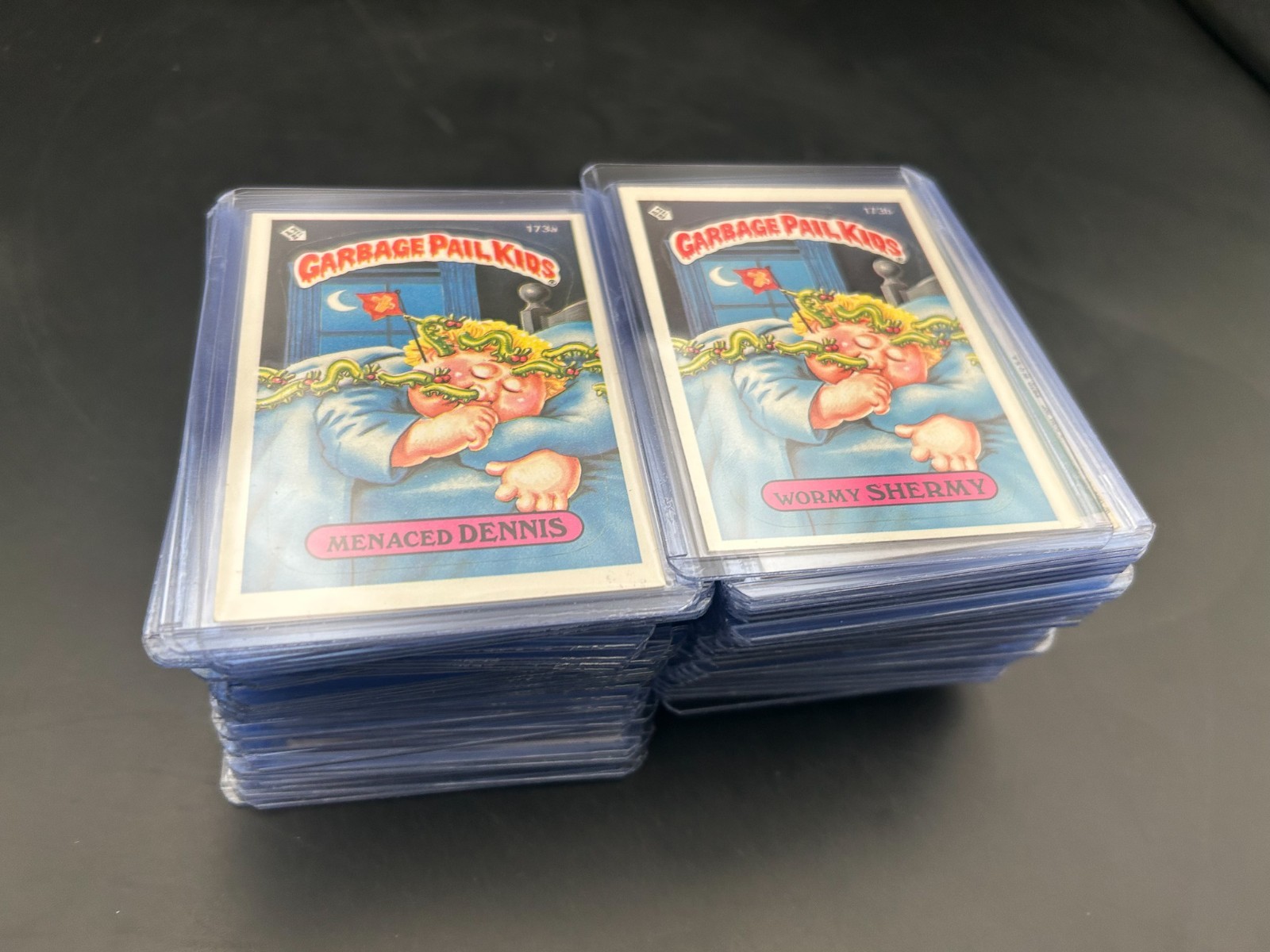 TOPPS GARBAGE PAIL KIDS 1986 5° SERIE 5 OS5 SET COMPLETO 80 CARTE spedizione gratuita