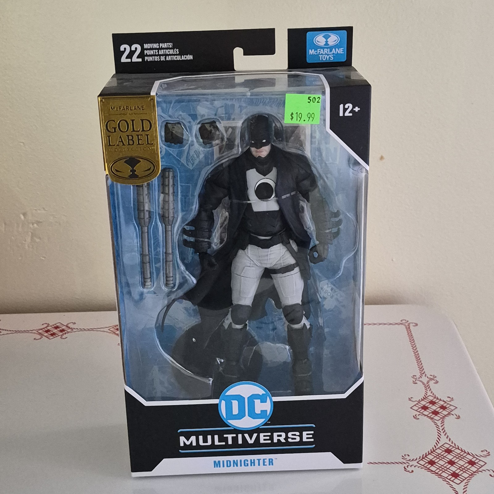 McFarlane DC Multiverse Midnighter DC Classic Gold Label Target esclusivo nuovo con scatola