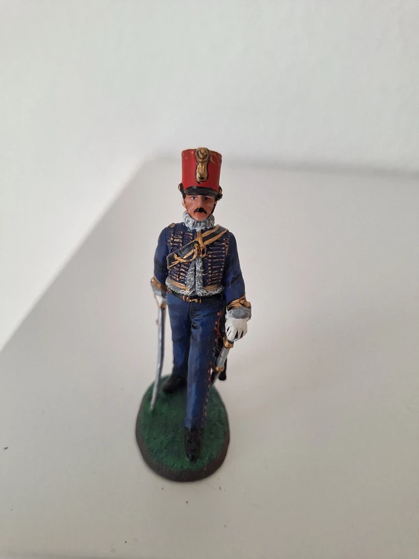 Sammelfigur Aufstellfigur Zinnfigur Figur del Prado Lieutenant 6e Hussards