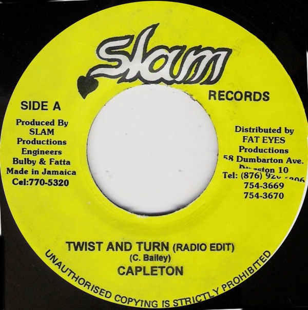 Capleton - Twist And Turn (7") (Very Good Plus (VG+)) - 2858914159