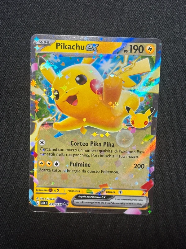 Pikachu 30c 53 Pokemon